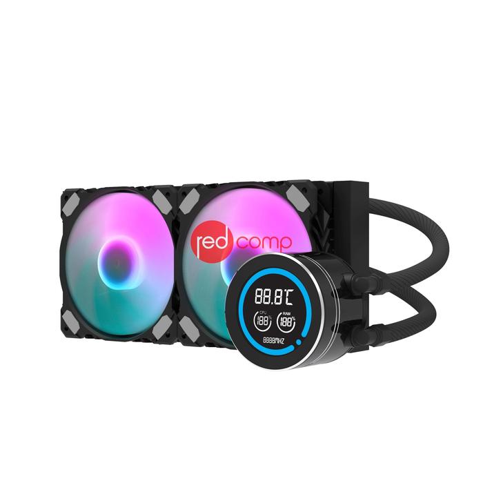 Gambar DARKFLASH NEBULA DN240D LIQUID CPU COOLER - Hitam dari Redcomp undefined Tokopedia