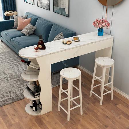 Gambar Set Meja mini bar dan murah Meja Bar Minimalis Meja Cafe Meja Panjang - Putih dari The Elenio undefined Tokopedia