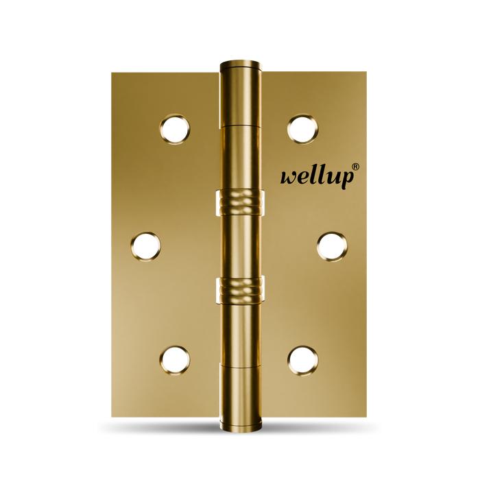 Gambar Wellup Engsel Pintu Jendela Kupu-kupu Tebal 3 4 5 Inch WE003 - 3 INCH GOLD dari Wellup undefined Tokopedia