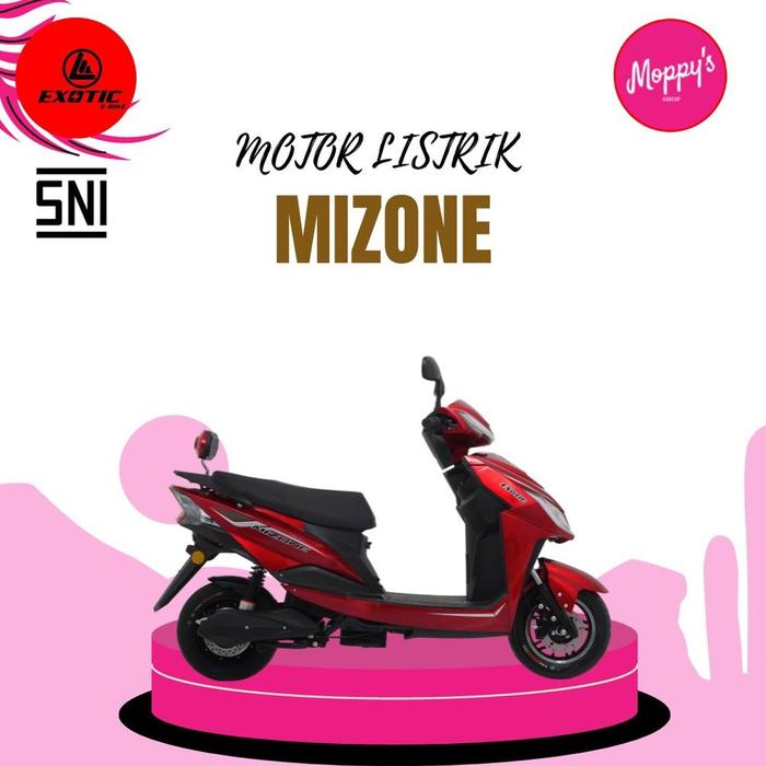Gambar Motor Listrik MIZONE Garansi Resmi by Pacific BARU - Red dari CV TERKINDO undefined Tokopedia