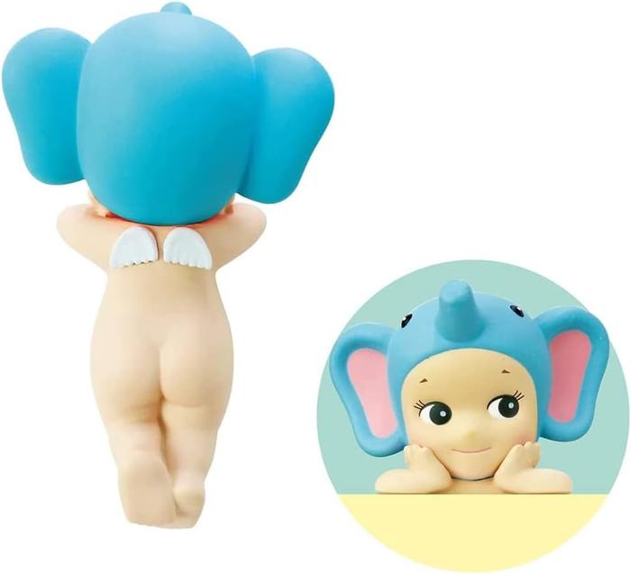 Gambar Mainan Action Figure Sonny Angel Hippers Looking Front Animal Harvest Belakang Case HP - Elephant dari gadget'mart undefined Tokopedia