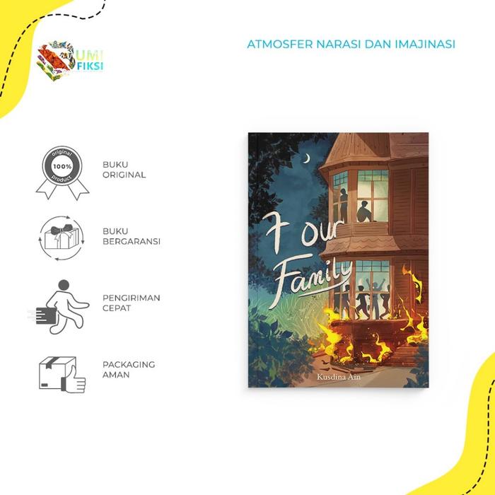 Gambar Buku Novel - 7 OUR FAMILY - Kusdina Ain - Rainbook - Bumifiksi - REGULER dari BumifiksiJogjakarta undefined Tokopedia