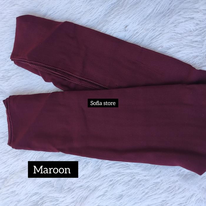 Gambar Selendang Tari Bali Karnaval Bahan Sifon Polos - Maroon dari Sofia Store undefined Tokopedia