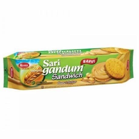 Gambar roma sari gandum sandwich 108gr - PEANUT dari Dunia Belanja Murah Makassar undefined Tokopedia