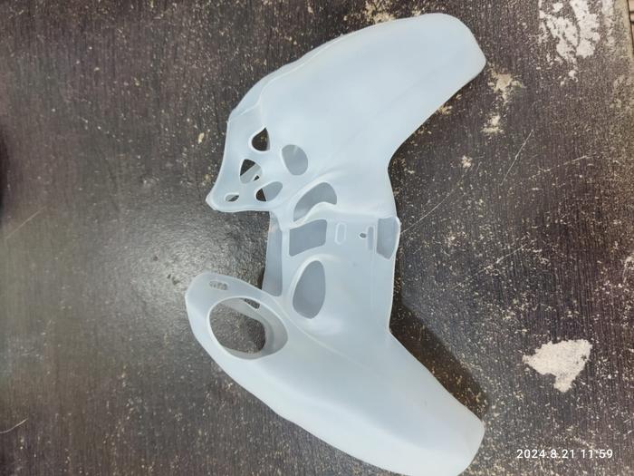 Gambar Silicone Silikon Case Karet Case Stick Stik PS5 Dualsense Controller - Putih dari WISNU DISC STORE undefined Tokopedia