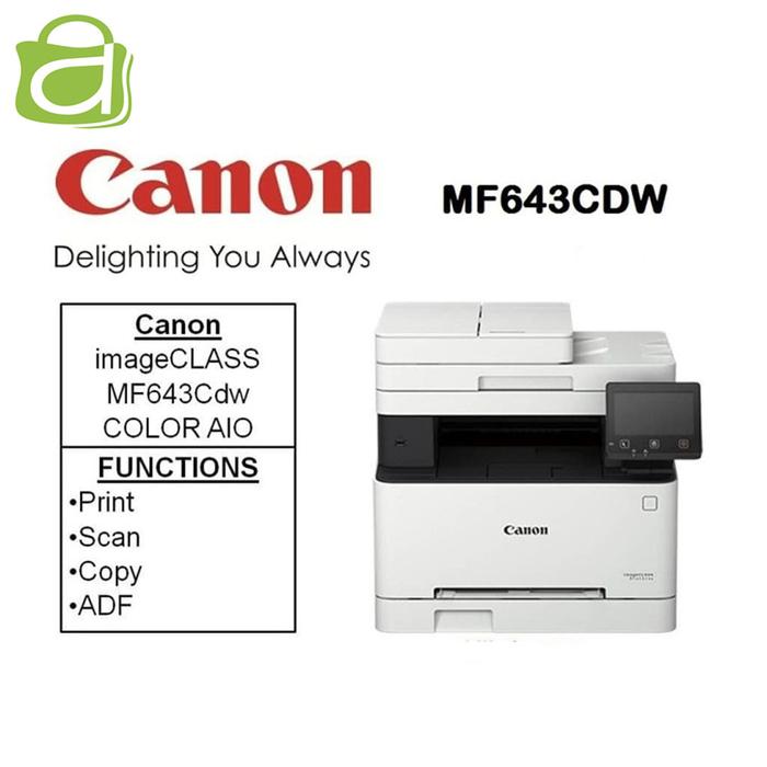 Jual CANON MF643CDW imageCLASS AIO Laser Printer Colour 3in1