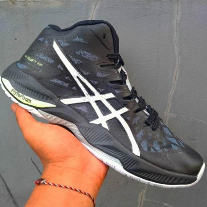 Gambar Sepatu Volly Asic'S V Swift Ff Mt 2 Terbaru Premium Original - Hitam Hijau, 39 dari PT KINANTI STORE undefined Tokopedia