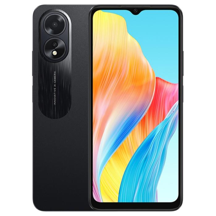 Gambar Oppo A18 Ram 4/128GB-New Garansi Resmi - Hitam Bersinar dari BEST CELL PMLG undefined Tokopedia