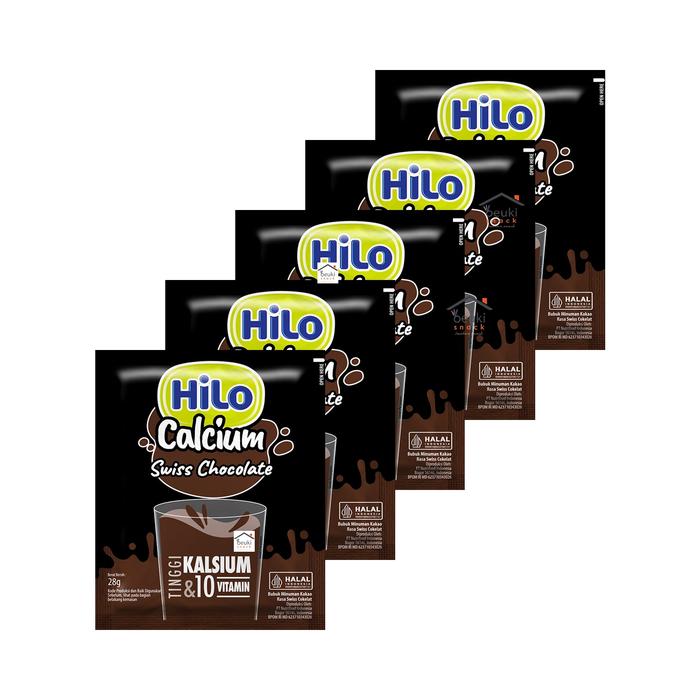Gambar 5PCS HiLo Swiss Coklat Minuman Bubuk Rasa Chocolate Swiss dari ErJu undefined Tokopedia
