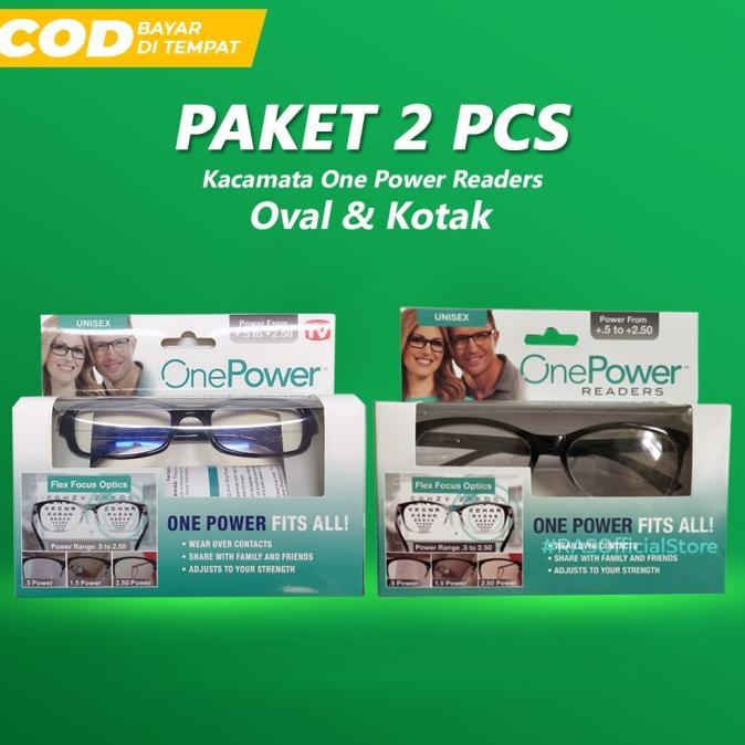 Gambar Paket Kacamata Baca Plus Auto Focus Adjusment Ajaib One Power Readers - 2 PCS KOTAKOVAL dari Toko Magnet Bahagia undefined Tokopedia