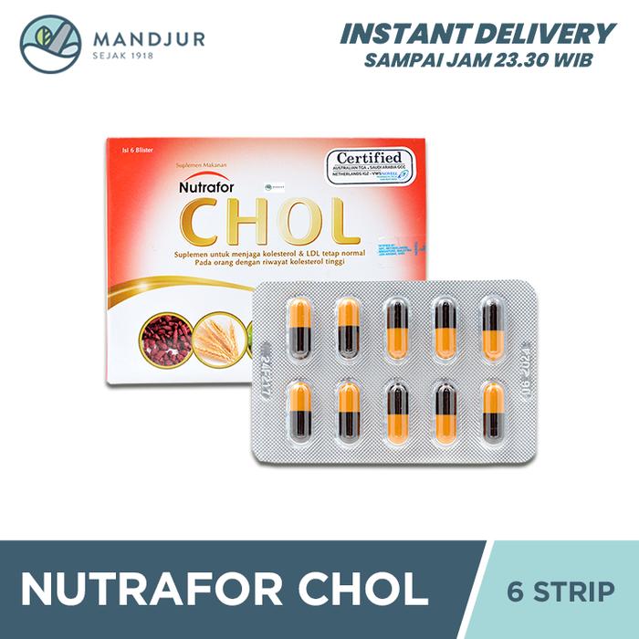 Gambar Nutrafor CHOL - Suplemen Penurun Lemak Darah dari Apotekmandjurofficial undefined Tokopedia