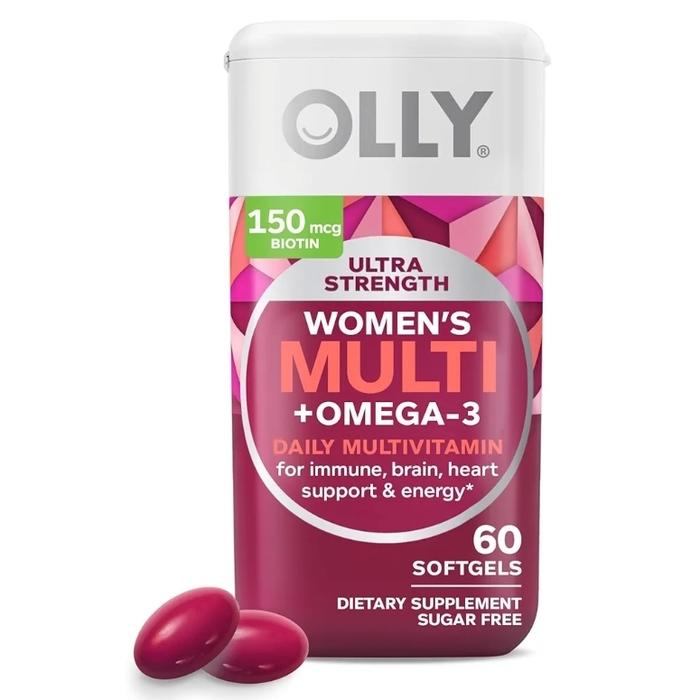 Gambar OLLY Ultra Women's Multi + Omega 3, 60 Softgels dari Beauty Topping undefined Tokopedia