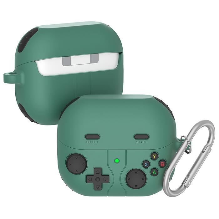 Gambar Soft Case for Samsung Galaxy Buds 3 Pro / Buds 3 FE Getgard Playz Cute Game Casing - Green dari GET-WID undefined Tokopedia