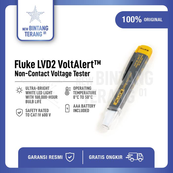 Gambar Fluke LVD2 Test Pen Non-Contact dari new bintang terang 01 undefined Tokopedia