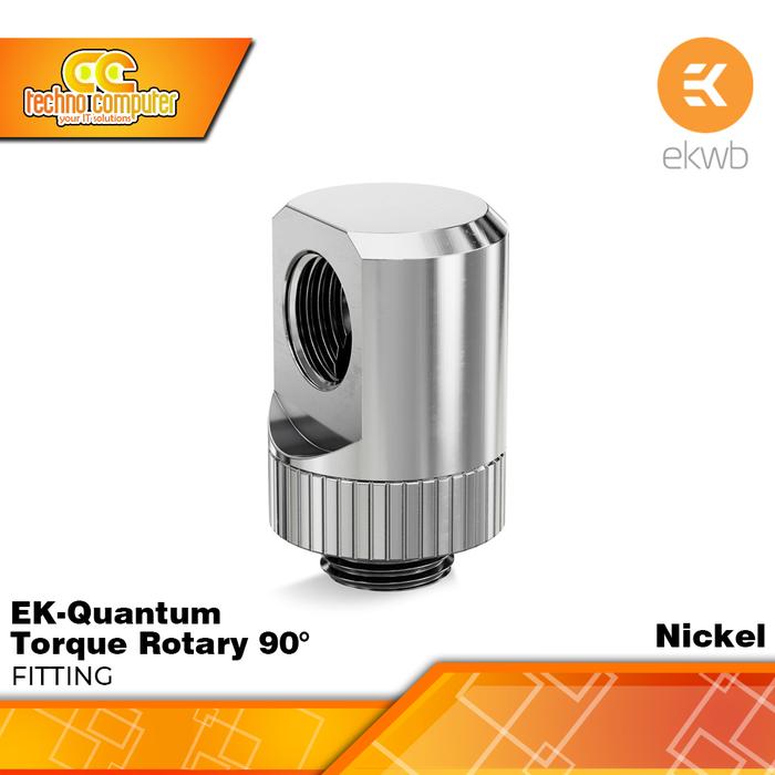 Gambar EKWB EK-Quantum Torque Rotary 90 - Nickel dari Techno Computer Bali undefined Tokopedia