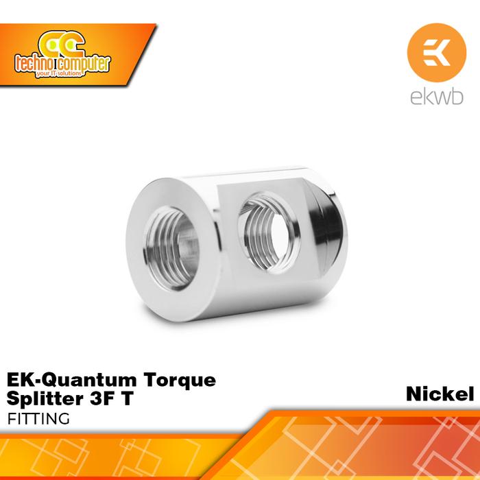 Gambar EKWB EK-Quantum Torque Splitter 3F T - Nickel dari Techno Computer Bali undefined Tokopedia