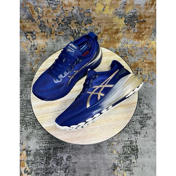 Gambar [Ready] Sepatu Running Pria / Gel Kayano 31 Platinum Men Original 100% Sepatu Lari - Navy, 41,5/26cm dari Berkah Indonesia Market undefined Tokopedia