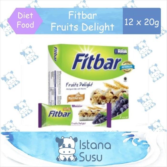 Gambar Fitbar Cemilan Instant Untuk Diet 1 Box Isi 12 Pcs 20gr - Fruit Isi 12 dari NikiStore2 undefined Tokopedia
