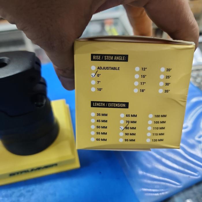 Gambar stem strummer ST-ICR-0 ICR internal cable routing system aloy road mtb gravel 31.8 - panjang 80 dari TRIJAYA BICYCLE PONDOK LABU undefined Tokopedia