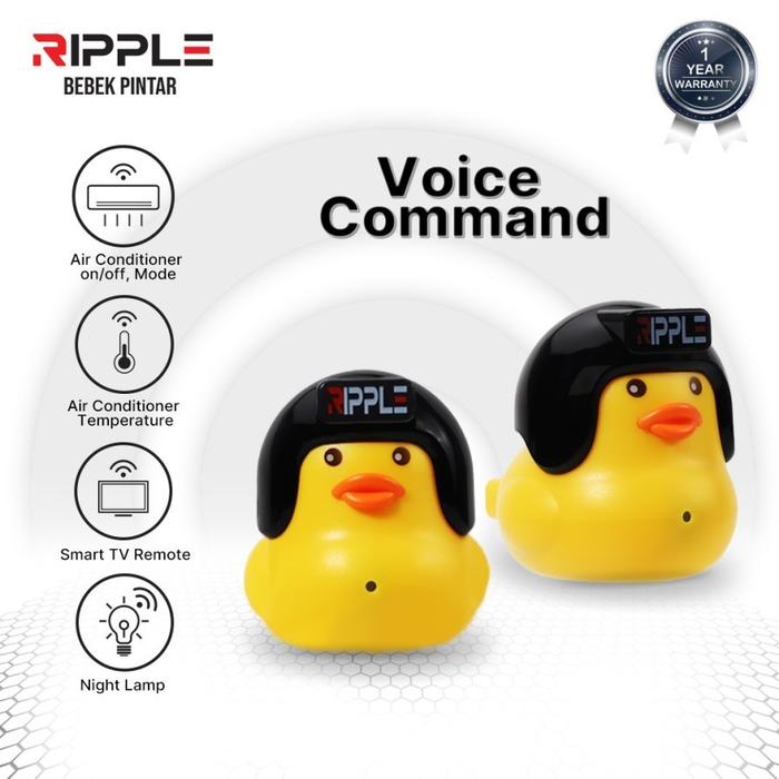 Gambar Smart AI Remote AC/TV Ripple Bebek Pintar R1 USB voice command - BEBEK GEN1 dari Max Technology88 undefined Tokopedia