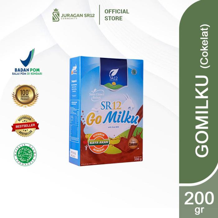 Gambar Sr12 Go Milku Coklat Susu Etawa Terbaik / Gomilku Susu Kambing Kualitas Premium Allshop - 200gr dari zibay undefined Tokopedia