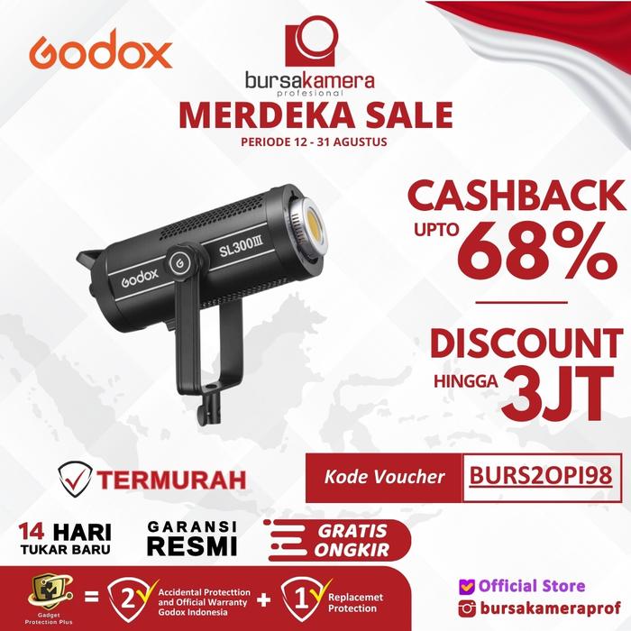 Gambar Godox SL300III LED Video Light Continuous SL 300W III SL300 III RESMI dari Bursa Kamera Profesional undefined Tokopedia