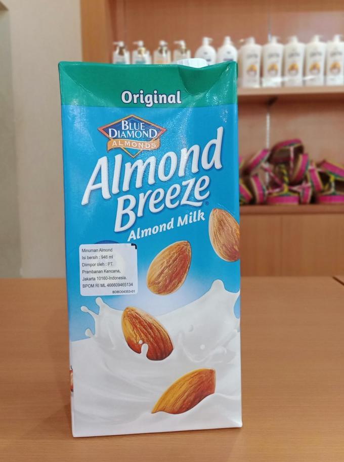 Gambar SUSU ALMOND BREEZE BLUE DIAMOND 1L - LATTE dari elnadi undefined 5 Tokopedia