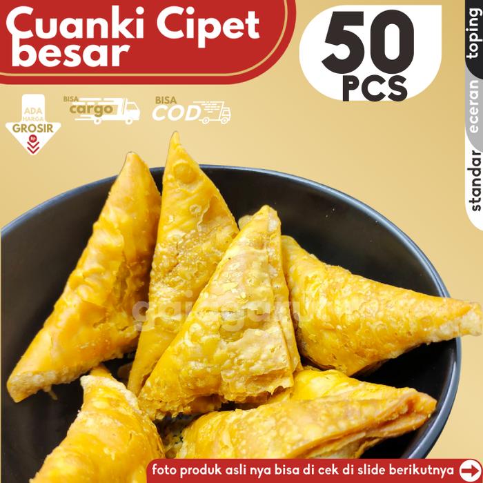 Gambar cuanki CIPET BESAR isi 50pcs toping Baso aci cuanki seblak by GAIA (bi - BeliTANPAbubble dari gaiagarut undefined Tokopedia
