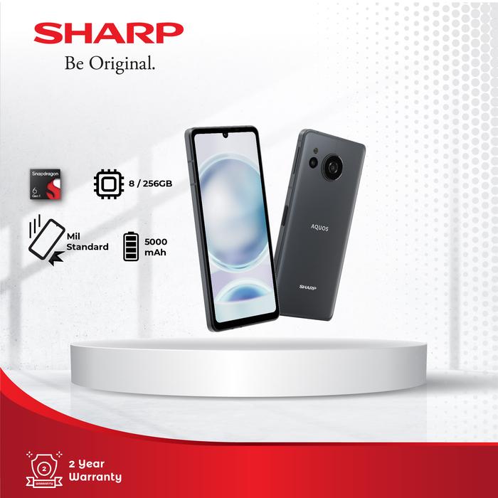 Gambar SHARP AQUOS Sense8 8GB/256GB SIGNAL READY SUDAH KE DAFTAR DI KEMEMPERIN INDONESIA GARANSI RESMI SHARP INDONESIA - COBALT BLACK dari Sharp Official Store Tangerang undefined Tokopedia