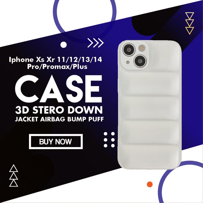 Gambar Case iPhone 11 PRO MAX XS XR Casing 3D Puff Case - Putih, iPhone 11 dari Futurare Shop undefined Tokopedia