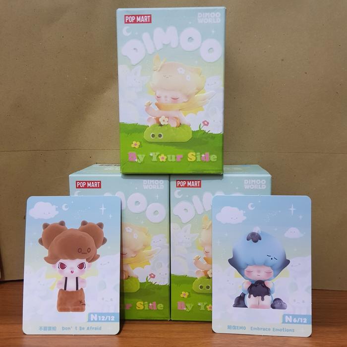 Gambar POP MART DIMOO WORLD By Your Side Selected Sealed (Don't Be Afraid & Embrace Emotions) Teddy Bear Blindbox Figure Pop Mart - Embrace & Bear dari curatedbybobdum undefined Tokopedia