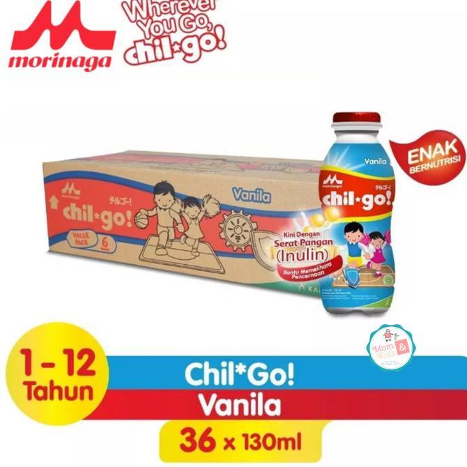 Gambar Chilgo Chil Go Uht Karton Original Vanila Coklat Strawberry (36 Botol) - Chilgo Vanila dari TokoLeno undefined Tokopedia