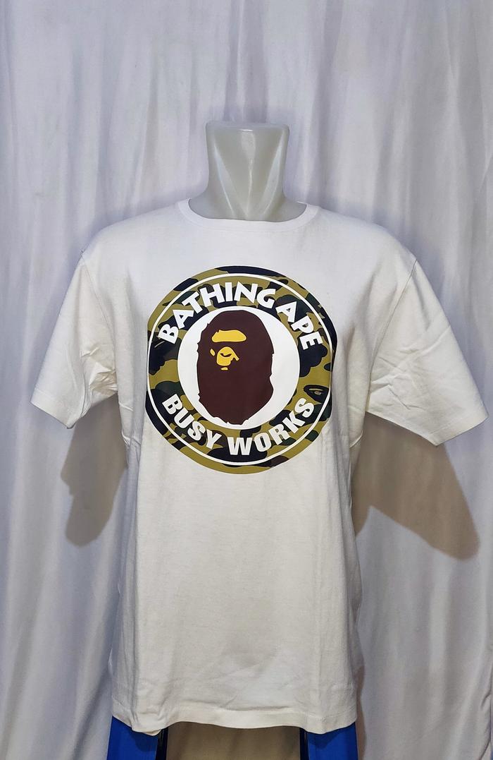 BAPE busy works Tee sizeM(Authentic Bathing Ape Busy Works BAPE busy works Tee sizeM(Authentic Bathing Ape Busy Works
