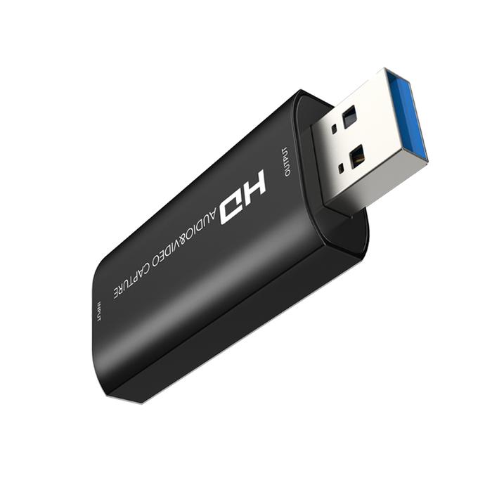 Gambar HDMI Video Capture Card Converter CABLETIME For Record Live Streaming Untuk Kamera Live - CB62 Black dari XLink Jakarta undefined Tokopedia