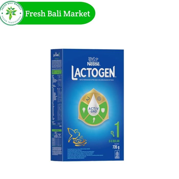 Gambar lactogen nestle 0-6bulan 735gr dari Fresh Bali Market undefined Tokopedia