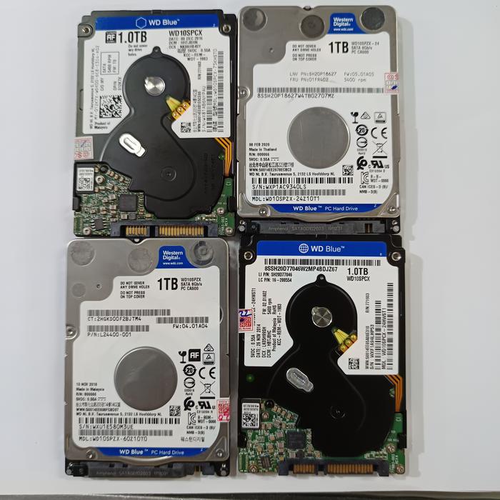 Tb Wd Hdd 1tb Laptop Jual Hardisk Internal Laptop TB Merk WD Blue