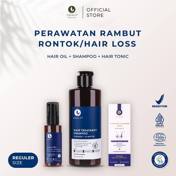 Gambar Perawatan Rambut Rontok/Hair Loss - Big Size dari Eucalie Organics undefined Tokopedia