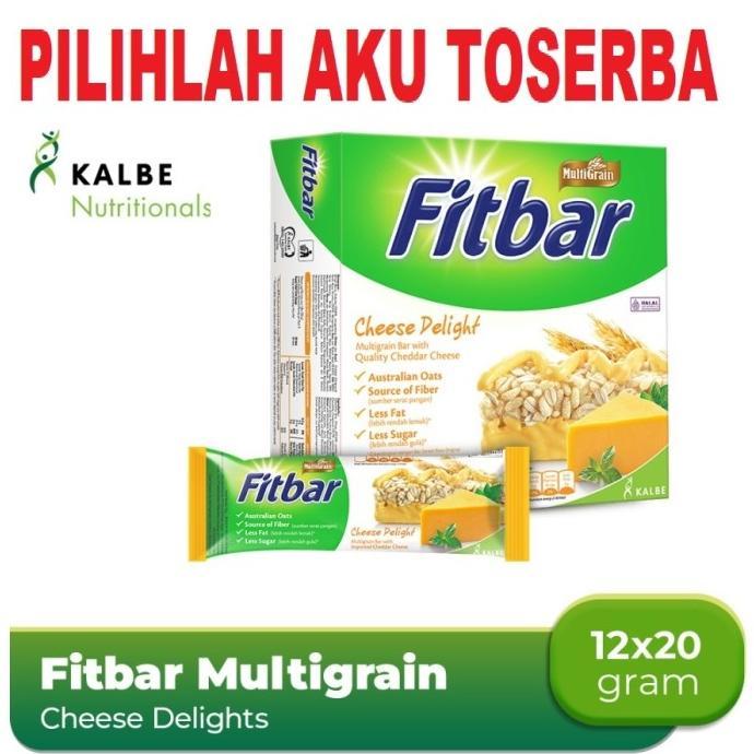 Gambar FITBAR CHEESE DELIGHT MULTIGRAIN CEREAL BAR ISI 12 - (HARGA 1 BOX) STOK TERBATAS dari kasyahimartia undefined Tokopedia