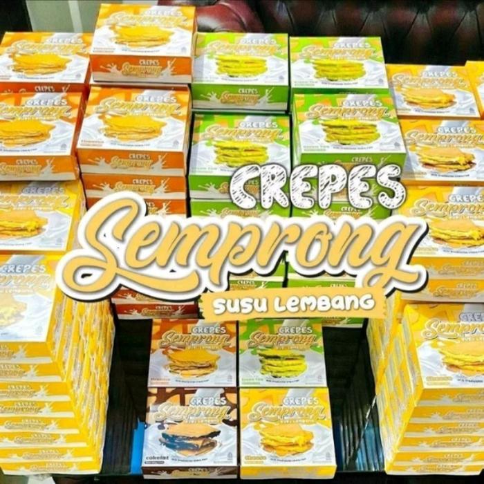 Gambar Semprong Susu Oleh Oleh Khas Bandung Isi 12 165 gram Crepes Bandung Semprong Susu Lembang - Tiramisu dari Tukumane Snack undefined Tokopedia