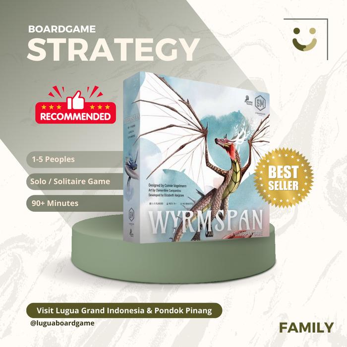 Gambar Wyrmspan Board Game/ Fantasy Game/ Strategy/ For 14+/  Pre Order/ - Base Game dari Lugua undefined Tokopedia