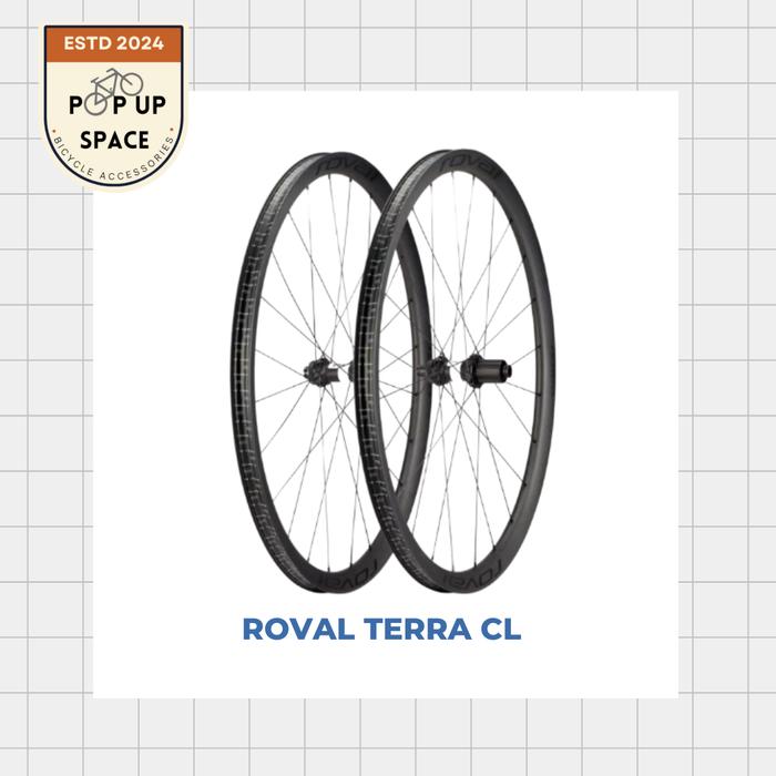 Gambar WHEELSET SEPEDA GUNUNG ROVAL TERRA CL - CARBON/SATIN BLACK dari Pop Up_Space undefined Tokopedia