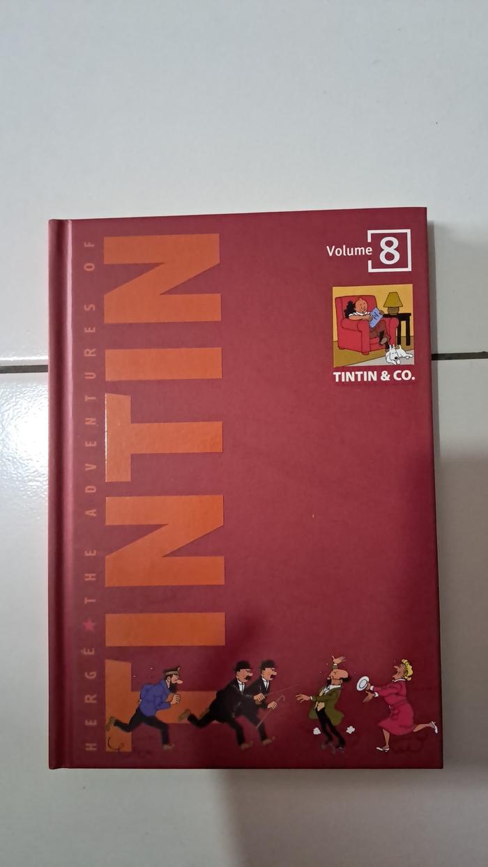 Gambar The Adventures of Tintin Collection 8 Books ORIGINAL - Satuan Vol-8 dari bestshopstore1 undefined Tokopedia