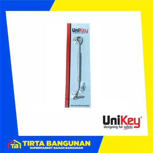 Gambar UNIKEY HA 801 8" 10" 12" HAK ANGIN STAINLESS STEEL/ KAITAN JENDELA - 8" dari Tirta Bangunan undefined Tokopedia