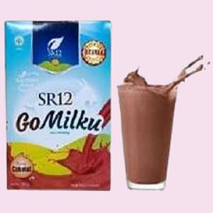 Gambar Go Milku Susu Kambing SR12 Otak Anak Cerdas Dan Kesehatan Imun Anak - Coklat, 200 gram dari Afosma Style undefined Tokopedia