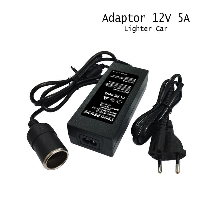 Gambar adaptor 12V 10a colokan lighter car charger mobil adaptor vacum  12V10A - 12V5A-LC dari xitey.acc.id undefined Tokopedia