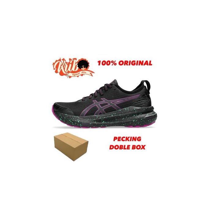 Gambar [Siap Kirim] Sepatu Running Wanita / Gel Kayano 31 Original Sepatu Lari - Black magentha, 40 / 25,5cm dari Berkah Indonesia Market undefined Tokopedia