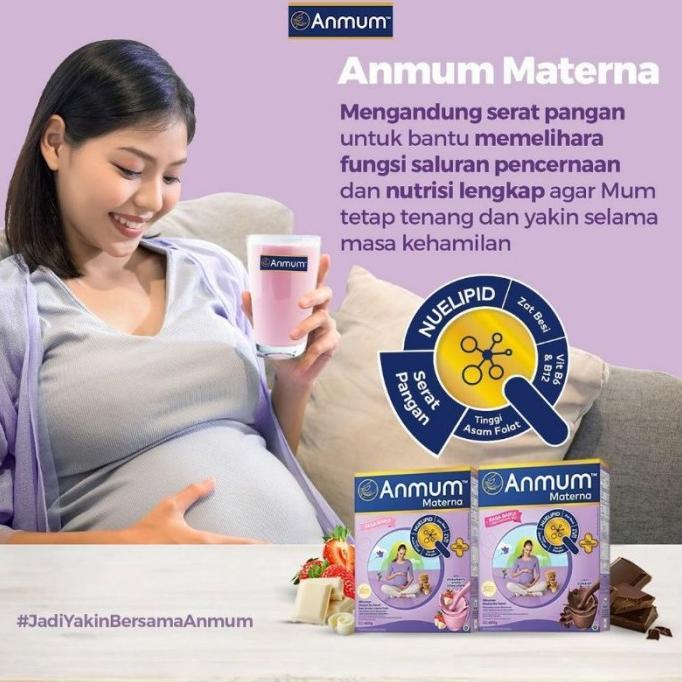 Gambar NAZILLA (Exp 2023) ANMUM Materna Susu Ibu Hamil Strawberry | Coklat dari edna_shop undefined Tokopedia