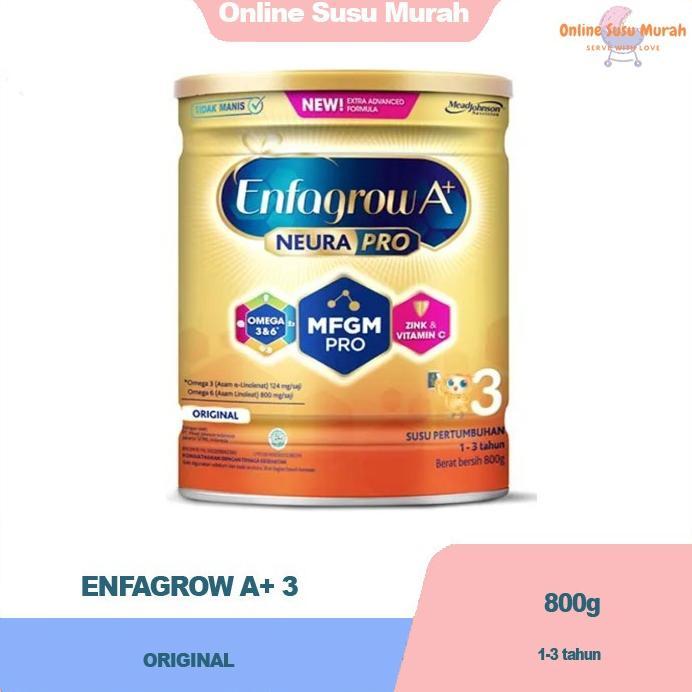 Gambar ENFAGROW A+3 ORIGINAL 800GR MEAD JOHNSON A 3 A+ 3 800 GR dari toko mamma ellyn undefined Tokopedia