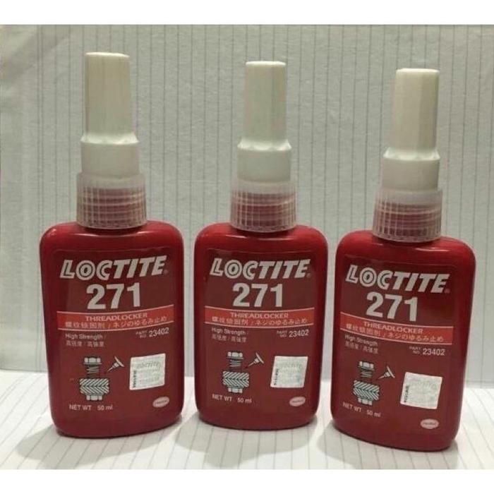 Gambar Loctite 271 50Ml Lem Baut Thread Locker 271 dari Redin Market undefined Tokopedia