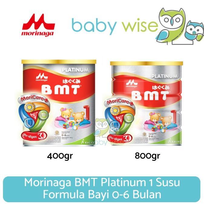 Gambar Morinaga BMT Platinum 1 Susu Formula Bayi 0-6 Bulan - Susu Bayi - 400gr dari toko mamma ellyn undefined Tokopedia